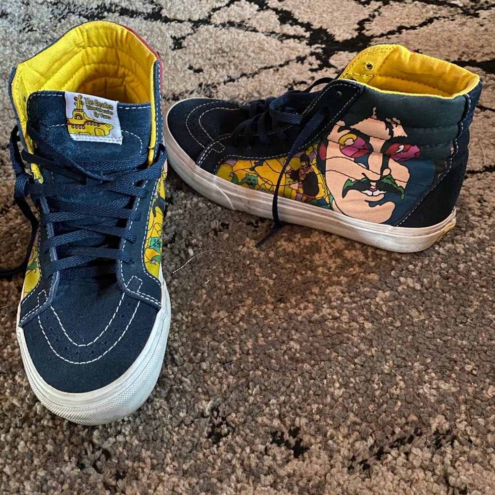 Limited Edition The Beatles Yellow Submarine Vans